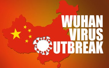 Wuhan Coronavirus 2019-ncov konsepti