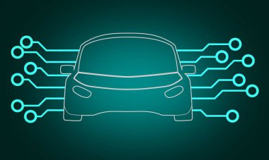 Sinyal sirkülasyonlu otonom araba, 3D görüntüleme