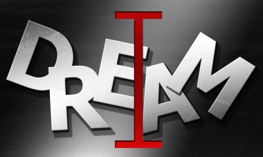 Renkli bir metinle ilham verici bir alıntı hayal ediyorum.