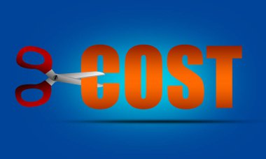 Makas ile maliyet azaltma kavramı maliyet sözcüğü, 3d oluşturma