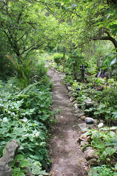 Camino del jardín — Foto de Stock