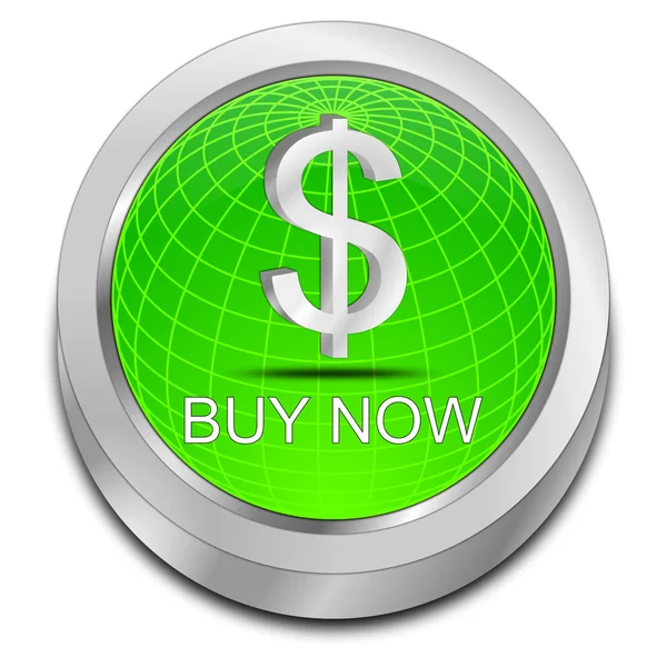 Buy now Button - 3D illustration — Stock Photo, Image