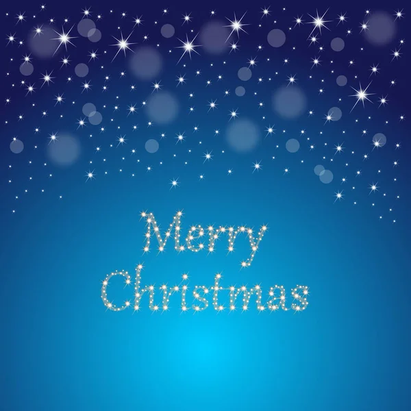 Karácsonyi kártya boldog karácsonyt - illusztráció — Stock Fotó