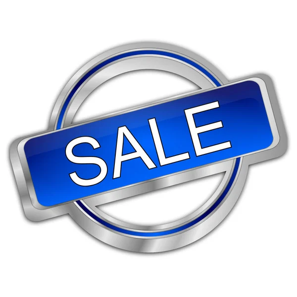 Кнопка продажи 3d иллюстрация — стоковое фото