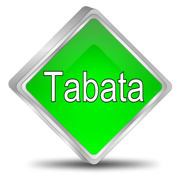 Tabata button - 3D illustration — Stock Photo, Image