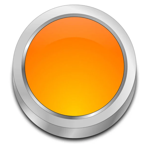 Blank Button - 3D illustration — Stock Photo, Image