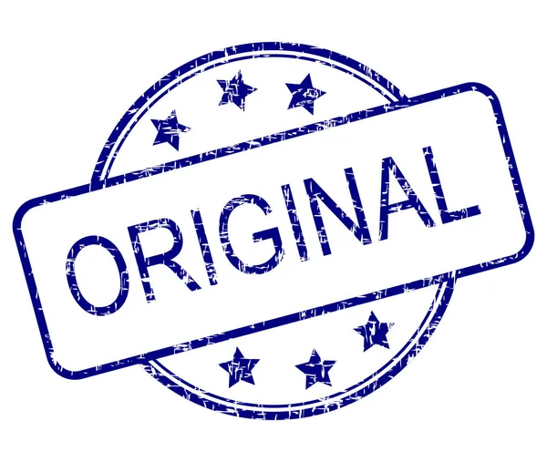 Orijinal lastik damgası - illüstrasyon