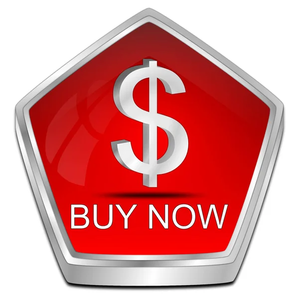 Buy now Button - 3D illustration — Stock Photo, Image