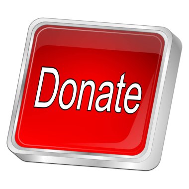 Düğmeye Bağış 3d çizim