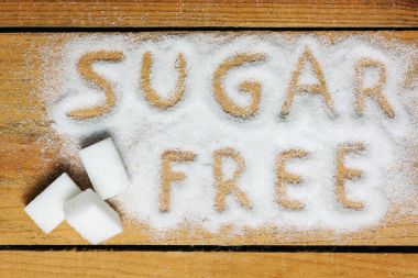 arka plan ile bir şeker ücretsiz kelime