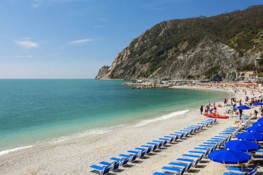 Monterosso - görünümünü cinque terre, Liguria - İtalya