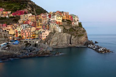 Panoramik Manarola - Cinque terre, İtalya