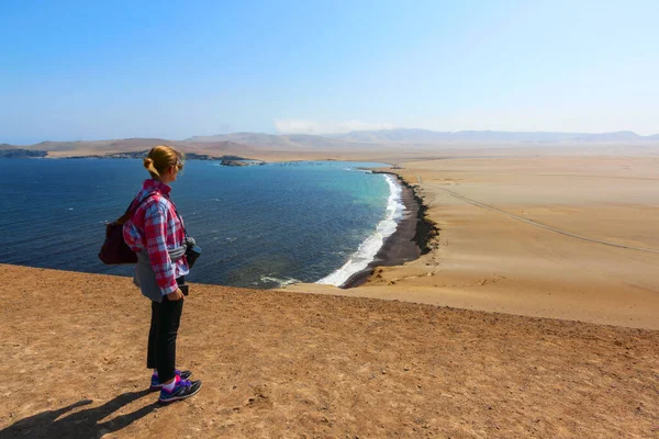 Riserva Nazionale Paracas Regione Ica Perù Penisola Paracas Trova Sud — Foto Stock