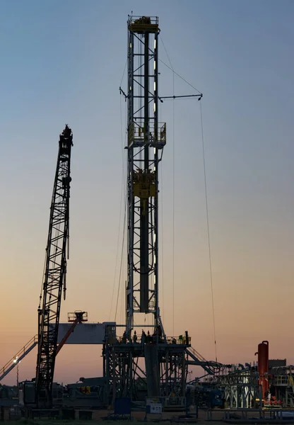 Texas şeyl sondaj Rig