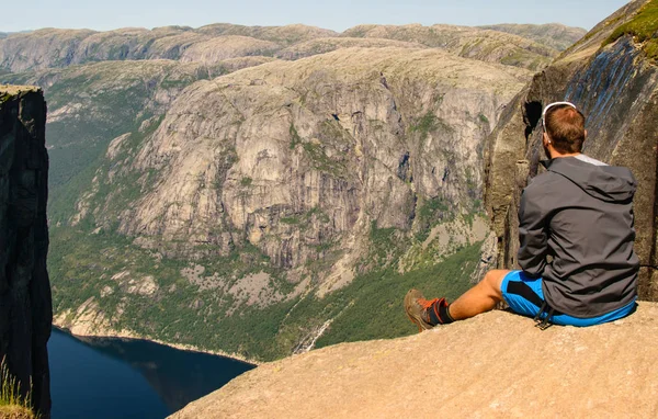 Viaje Por Carretera Por Noruega — Foto de Stock