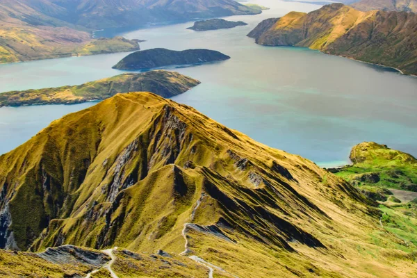 Roys Peak Nova Zelândia — Fotografia de Stock