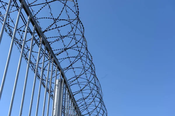 Prisão. Paisagem típica da prisão. Sistema Penal Russo . — Fotografia de Stock