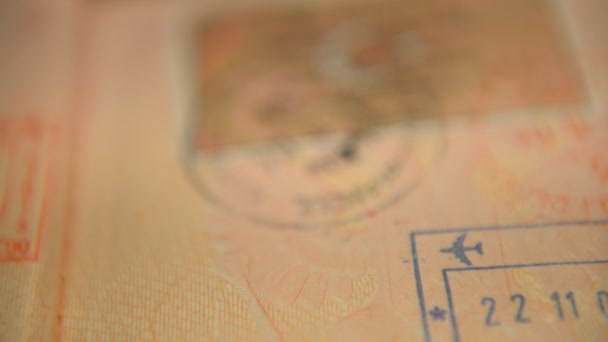 Passeport Contrôle Aux Frontières Contrôle Aux Frontières Europe Schengen Visa — Video