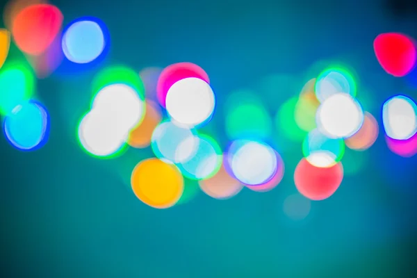 Abstrato desfocado colorido bokeh fundo de luz — Fotografia de Stock