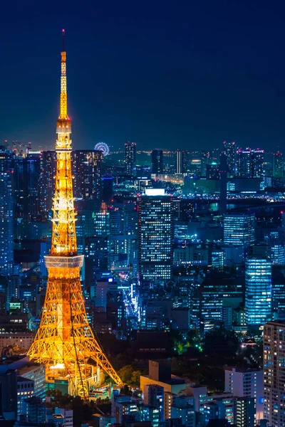 TOKYO, JAPAN- NOVEMBER 23: Tokyo tower - Signature tower in Tokyo which have many tourist come to visit Beautiful Tower, November 23, 2015 in Tokyo, Japan