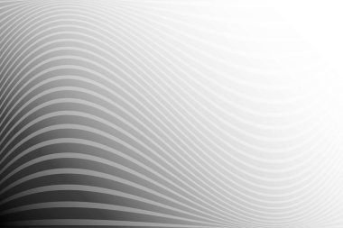 Arka plan kavramı için siyah arka plan üzerine beyaz şerit dalga