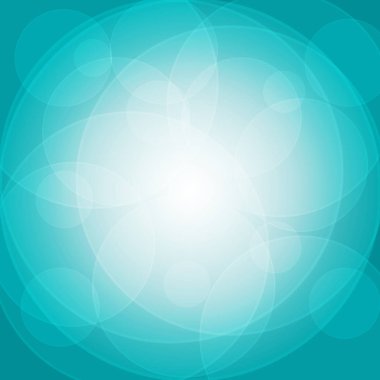 Çok katmanlı soyut grafik tasarım arka plan kavramı için şeffaf yeşil daire