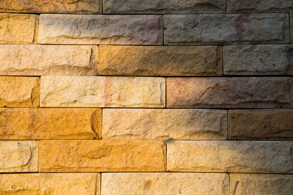 Помаранчева Цегляна Стіна Сонячним Світлом Тінь Половині — стокове фото