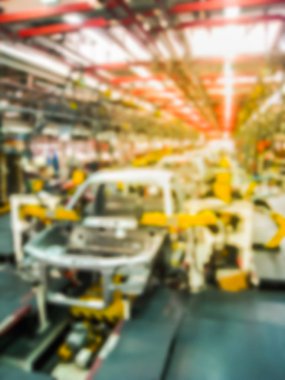 Soyut mevsimlik Metal araba taksi Otomotiv Sanayi arka plan kavramı fikir için Punta Kaynak derleme işlemi