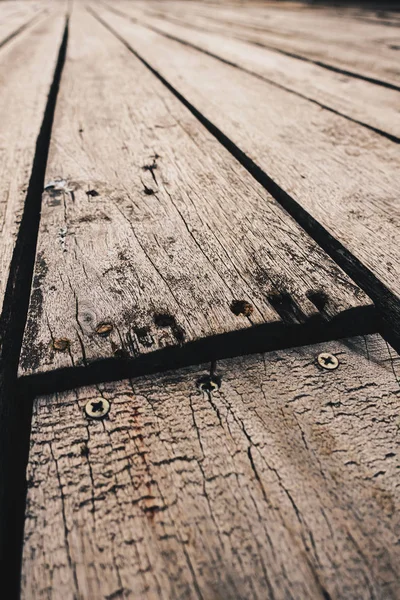 背景设计透视中木地板的复古概念 — 图库照片