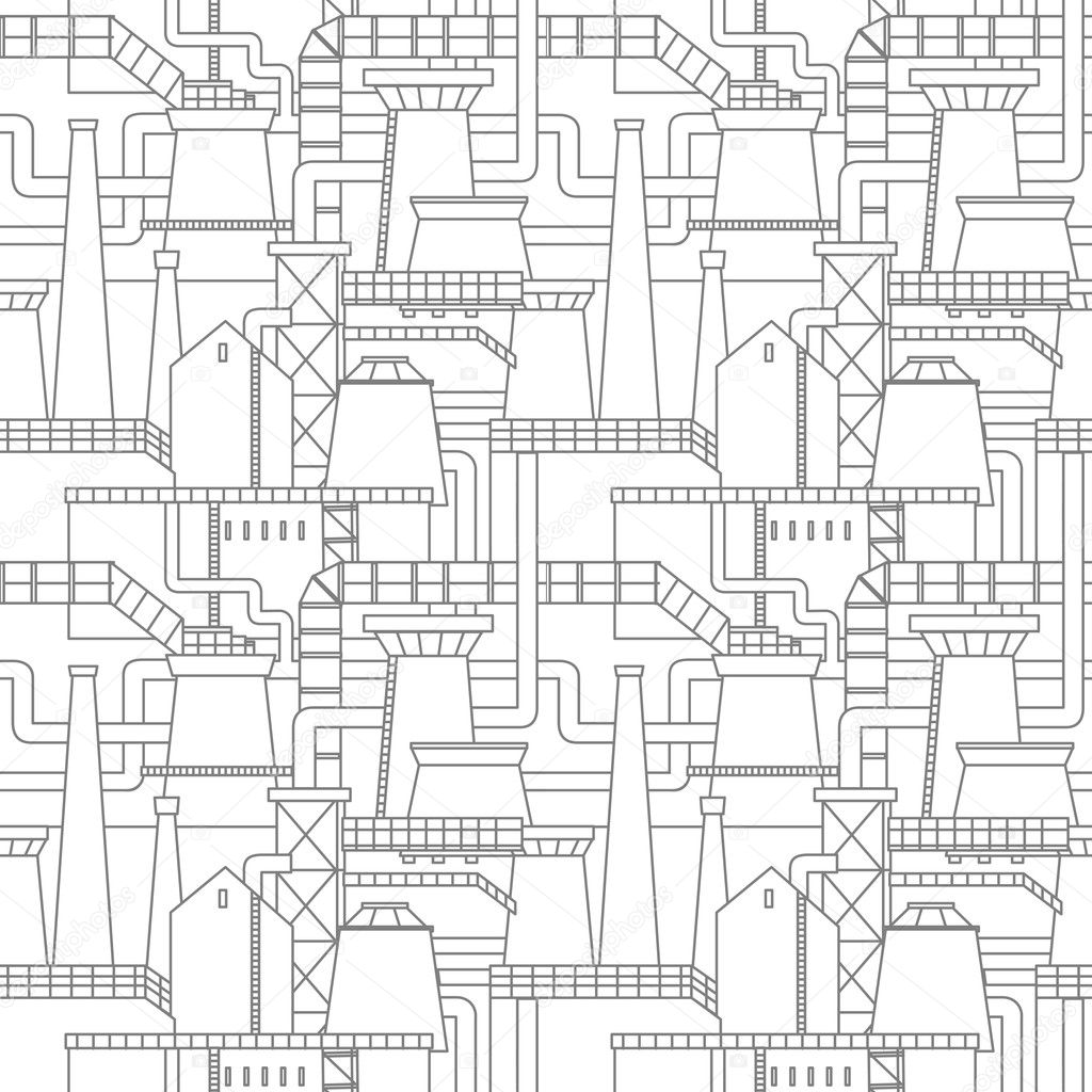 Industrial city pattern