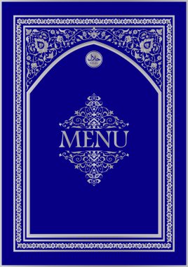 Helal menü şablonu