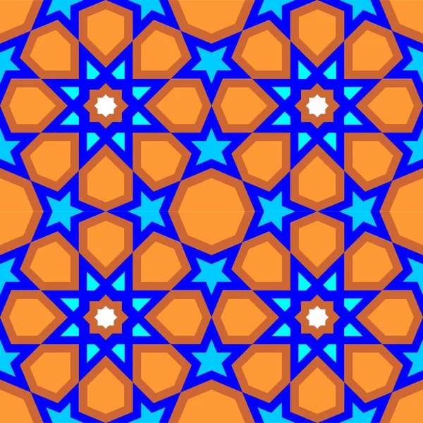 Patrón geométrico abstracto colorido — Archivo Imágenes Vectoriales
