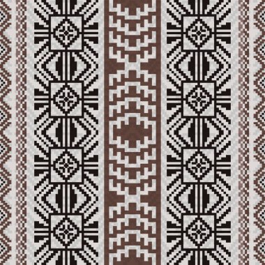 Peru İnka tarzı kumaş deseni, etnik soyut arkaplan