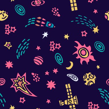 El çizimi uzay elemanları deseni