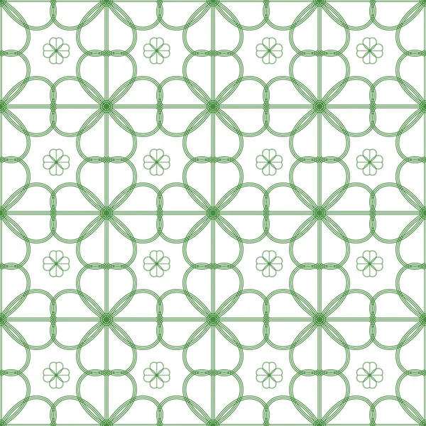 Geometrik desen çiçek stil vektör Mozaik