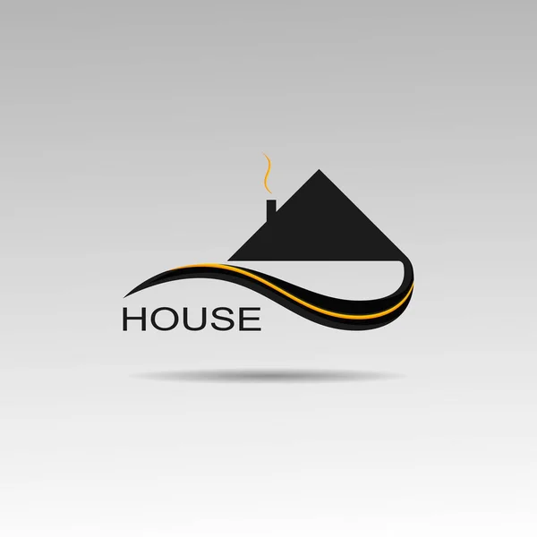 Sale Logo House — Stock Vector