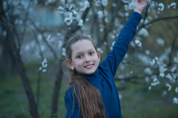 Niña Parque — Foto de Stock