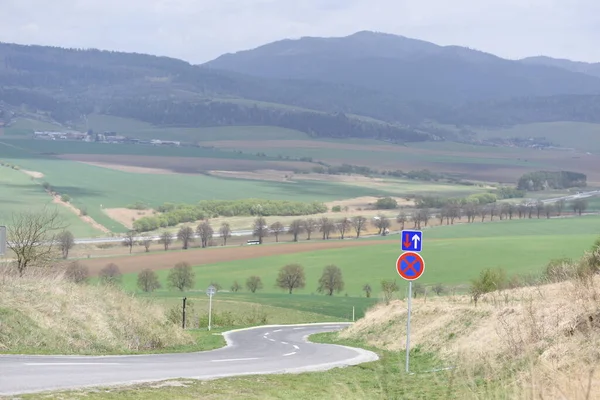 Camino Las Montañas — Foto de Stock