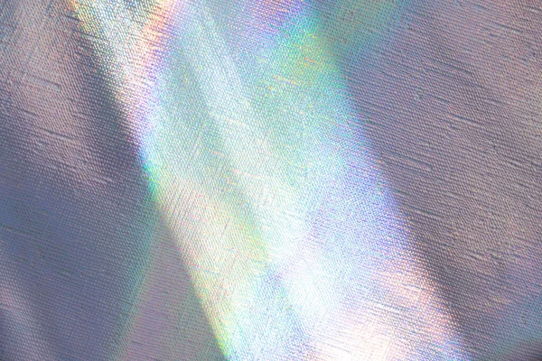 Blurred Light Rainbow Holographic Background Bright Rays Daylight — Stock Photo, Image