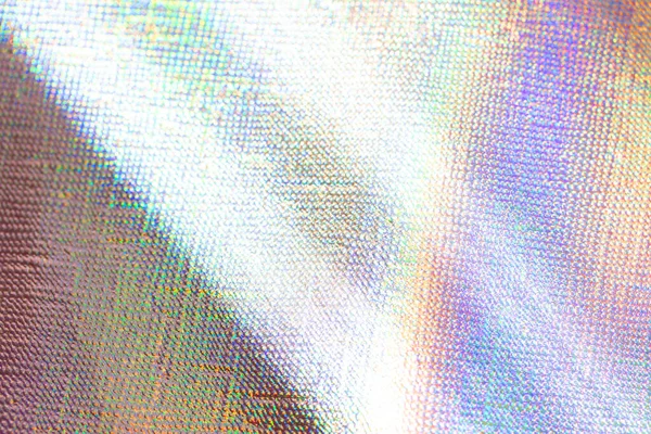 Photo Real Light Rainbow Crumpled Holographic Background Skin Texture Rays — Stock Photo, Image