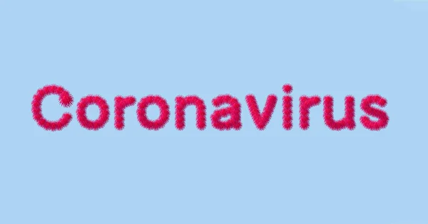 Bir Bilgi Yazısının Kapağı Için Yeni Bir Koronovirüsün Virion Parçacığının — Stok fotoğraf