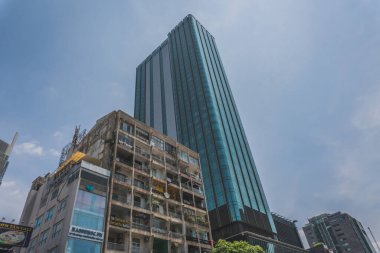 Ho Chi Minh şehrinde yüksek bir gökdelen