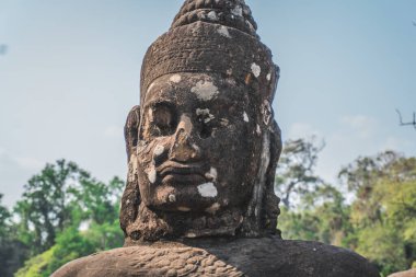 Antik Angkor Wat Panorama 'yı Mahvetti. Siem Reap, Kamboçya