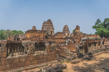 Antik Angkor Wat Panorama 'yı Mahvetti. Siem Reap, Kamboçya