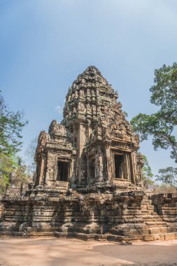 Antik Angkor Wat Panorama 'yı Mahvetti. Siem Reap, Kamboçya