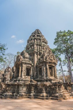 Antik Angkor Wat Panorama 'yı Mahvetti. Siem Reap, Kamboçya