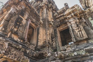 Antik Angkor Wat Panorama 'yı Mahvetti. Siem Reap, Kamboçya