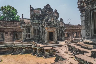 Antik Angkor Wat Panorama 'yı Mahvetti. Siem Reap, Kamboçya