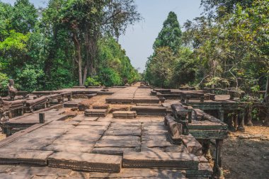 Antik Angkor Wat Panorama 'yı Mahvetti. Siem Reap, Kamboçya