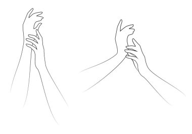 Kadın el kozmetik bakım.